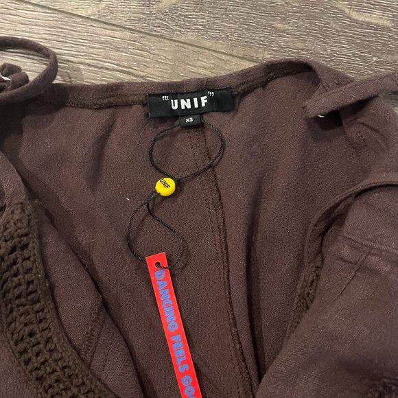 UNIF brown rhizome dress - Picture 2 of 3